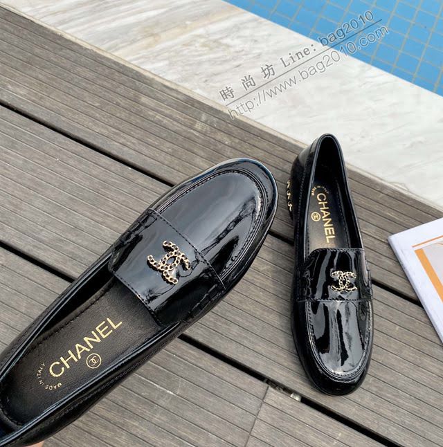 Chanel女鞋 香奈兒2020春夏新品 頂級版本 Chanel小牛皮單皮鞋  naq1273